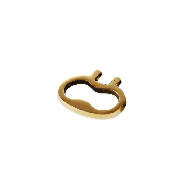 Argolla de bronce platil 941